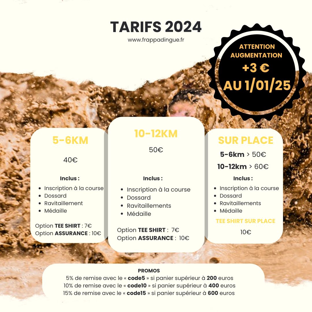 Nos Evénements Frappadingue Calendrier des courses
